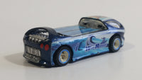 2003 Hot Wheels Highway 35 World Race Wave Rippers Team #1 Deora II Dark Blue Die Cast Toy Car Vehicle