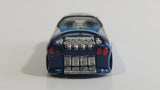 2003 Hot Wheels Highway 35 World Race Wave Rippers Team #1 Deora II Dark Blue Die Cast Toy Car Vehicle