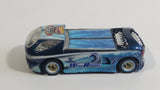 2003 Hot Wheels Highway 35 World Race Wave Rippers Team #1 Deora II Dark Blue Die Cast Toy Car Vehicle