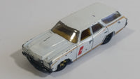 2014 Hot Wheels HW Workshop Performance 1970 Chevrolet Chevelle SS Wagon white Die Cast Toy Car Vehicle