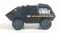 Rare 2007 Matchbox Armored Response Vehicle Black Police Swat 606 Die Cast Toy Car Cop Vehicle