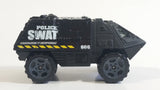 Rare 2007 Matchbox Armored Response Vehicle Black Police Swat 606 Die Cast Toy Car Cop Vehicle