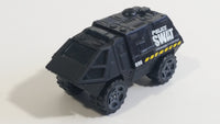 Rare 2007 Matchbox Armored Response Vehicle Black Police Swat 606 Die Cast Toy Car Cop Vehicle