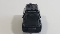 Rare 2007 Matchbox Armored Response Vehicle Black Police Swat 606 Die Cast Toy Car Cop Vehicle