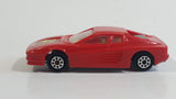 Majorette Novacar No. 104 Ferrari Testarossa Red Die Cast Toy Luxury Sports Car Vehicle