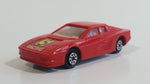 Majorette Novacar No. 104 Ferrari Testarossa Red Die Cast Toy Luxury Sports Car Vehicle