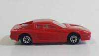 Majorette Novacar No. 104 Ferrari Testarossa Red Die Cast Toy Luxury Sports Car Vehicle