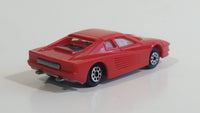 Majorette Novacar No. 104 Ferrari Testarossa Red Die Cast Toy Luxury Sports Car Vehicle