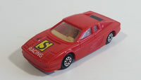 Majorette Novacar No. 104 Ferrari Testarossa Red Die Cast Toy Luxury Sports Car Vehicle