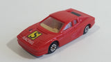 Majorette Novacar No. 104 Ferrari Testarossa Red Die Cast Toy Luxury Sports Car Vehicle