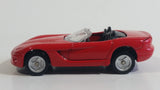 Maisto 1997 Dodge Viper RT/10 Convertible Red Die Cast Toy Car Vehicle