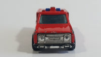 1998 Hot Wheels Fire Fighting Workhorses Rescue Ranger Red Fire Truck Die Cast Toy Car Vehicle - Blue lights 5DOT