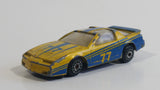 Zee Toys Dyna Wheels No. D97 Pontiac Firebird #77 Yellow Die Cast Toy Car Vehicle