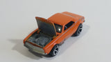 2010 Hot Wheels 1967 Chevrolet Camaro Orange Die Cast Toy Car Vehicle w/ Opening Hood