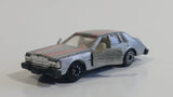 HTF Variation Vintage Yatming Road Tough Street Machines Cadillac Seville No. 1026 Silver Die Cast Toy Car Vehicle with Opening Doors