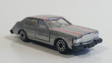 HTF Variation Vintage Yatming Road Tough Street Machines Cadillac Seville No. 1026 Silver Die Cast Toy Car Vehicle with Opening Doors