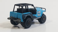 1996 Matchbox Jeep 4x4 Cool Mud Blue Die Cast Toy Car Vehicle