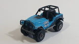 1996 Matchbox Jeep 4x4 Cool Mud Blue Die Cast Toy Car Vehicle