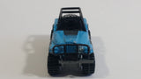 1996 Matchbox Jeep 4x4 Cool Mud Blue Die Cast Toy Car Vehicle