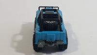 1996 Matchbox Jeep 4x4 Cool Mud Blue Die Cast Toy Car Vehicle