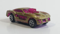 Rare HTF 1998 Hot Wheels Electric Slot Car Gold Plastic Body Toy Car Vehicle Not Tested