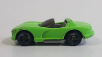 1999 Hot Wheels Power Launcher Dodge Viper RT/10 Bright Lime Green Die Cast Toy Dream Sports Car Vehicle