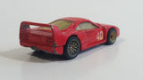 1997 Hot Wheels Ferrari F40 Red Die Cast Toy Dream Luxury Super Car Vehicle Opening Rear Mount Engine