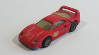 1997 Hot Wheels Ferrari F40 Red Die Cast Toy Dream Luxury Super Car Vehicle Opening Rear Mount Engine