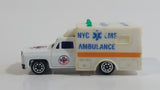 Unknown Brand NYC EMS Ambulance White Truck Die Cast Toy Car Rescue Emerency Responce Vehicle