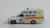 Unknown Brand NYC EMS Ambulance White Truck Die Cast Toy Car Rescue Emerency Responce Vehicle