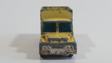 Vintage Husky Guy Warrior Sand Gravel Hauling Truck Yellow Die Cast Toy Car Vehicle - Made in Great Britain