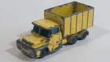 Vintage Husky Guy Warrior Sand Gravel Hauling Truck Yellow Die Cast Toy Car Vehicle - Made in Great Britain