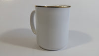 Vintage RCMP Royal Canadian Mounted Police Crest Decor Gold Rimmed Ceramic Coffee Mug "Tams" Made in England