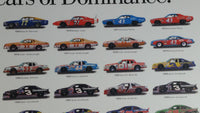 2012 Moog 47 Years of Dominance NASCAR Performance Large 17 3/4" x 24" Wooden Wall Plaque Automotive Motorsports Racing Collectible Wall Decor