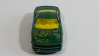 2001 Hot Wheels Anime Muscle Tone Metalflake Green Die Cast Toy Car Vehicle