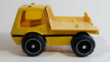 Vintage Marx Construction Truck Yellow Pressed Steel and Plastic Toy Car Vehicle 5 1/2" Long - Hong Kong