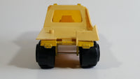 Vintage Marx Construction Truck Yellow Pressed Steel and Plastic Toy Car Vehicle 5 1/2" Long - Hong Kong