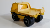 Vintage Marx Construction Truck Yellow Pressed Steel and Plastic Toy Car Vehicle 5 1/2" Long - Hong Kong