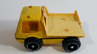 Vintage Marx Construction Truck Yellow Pressed Steel and Plastic Toy Car Vehicle 5 1/2" Long - Hong Kong