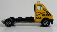 1984 Majorette Renault Master T 35 Construction Truck RD 03 70 Yellow 1/45 Scale Die Cast Toy Car Vehicle