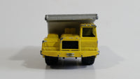 Majorette No. 274 Benne Carriere Quarry Super Dump Truck 1/100 Scale Yellow Grey  Die Cast Toy Car Vehicle