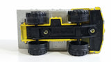 Majorette No. 274 Benne Carriere Quarry Super Dump Truck 1/100 Scale Yellow Grey  Die Cast Toy Car Vehicle