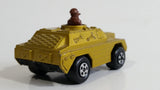 1973 Lesney Products Matchbox Rolamatics Stoat Yellow Brown Gold No. 28 Toy Car Army Military Scout Lookout Vehicle