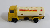 Vintage Majorette Ford Petrol Company Oil Fuel Tanker Truck Yellow Die Cast Toy Car Vehicle Petrol Collectible No. 241 - 245