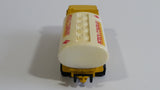 Vintage Majorette Ford Petrol Company Oil Fuel Tanker Truck Yellow Die Cast Toy Car Vehicle Petrol Collectible No. 241 - 245