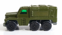 1973 Lesney Matchbox Rolamatics No. 16 Badger Army Green Radar Truck Die Cast Toy Car Military Vehicle