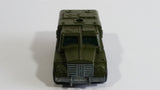 1973 Lesney Matchbox Rolamatics No. 16 Badger Army Green Radar Truck Die Cast Toy Car Military Vehicle