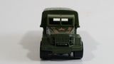 1986 Hot Wheels Troop Convoy U.S. Army Olive Green Die Cast Toy Car Military Vehicle