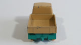 Vintage 1967 Lesney No. 49 Mercedes Benz Unimog Tan and Aqua Teal Die Cast Toy Car Vehicle Made in England