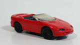 1995 Hot Wheels Camaro Convertible Red Die Cast Toy Car Vehicle 7SP